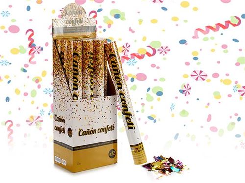 12408 CANHAO CONFETI 5 x 5 x 48,5 cm.