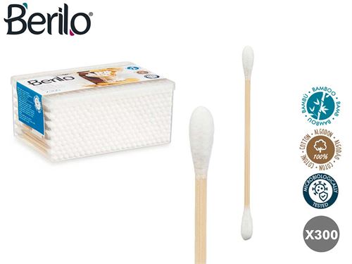 79388 COTONETE CX 300 PÇS BAMBU