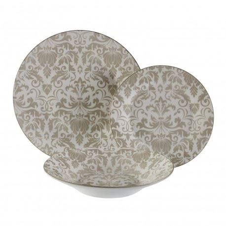 22380032 SERVIÇO CERAMICA 18PÇS DAMASCO