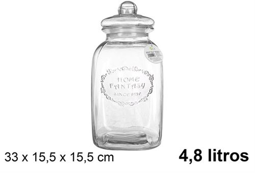 105455 POTE VIDRO 4,8L