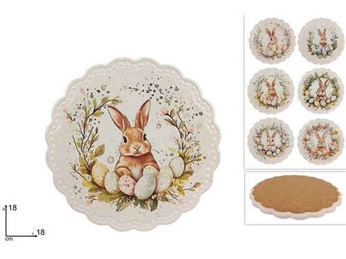 425467 BASE TACHO PASCOA 18CM SORT