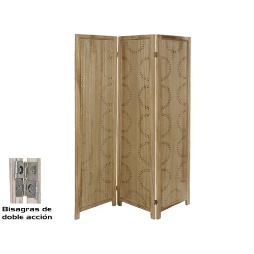 218120 BIOMBO 120X2X70CM ARES NATURAL