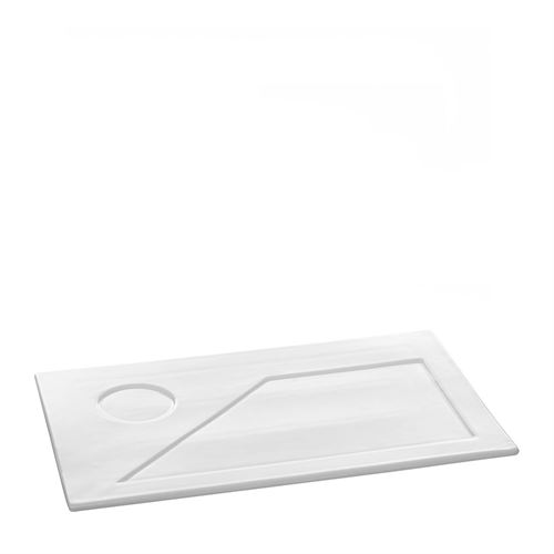 23547 BANDEJA EM PORCELANA C 30,00 L 19,50 A 2,00