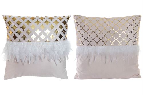 TX-187919 ALMOFADA POLIESTER 45X10X45 400 GR PLUMAS 2 SORT