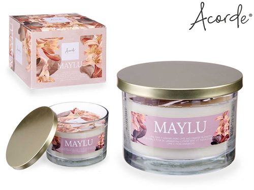 86466 VELA PERFUMADA LIMA PURA FLOR LARANJEIRA   -30H