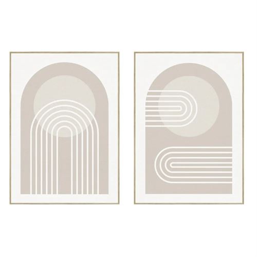 806011 QUADRO ALGODAO IMPRESSO 2 MODELO MDF 51X2,5X71CM