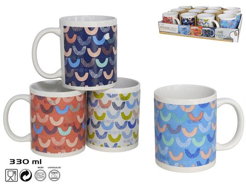 059501 CANECA CERAMICA 330ML