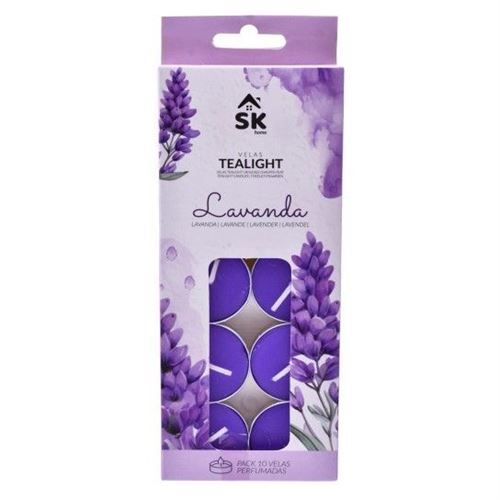 820800 VELA TEA LIGHT LAVANDA 0082-080