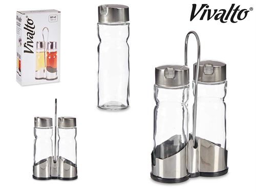 GALHETEIRO INOX SET2 17CLX2