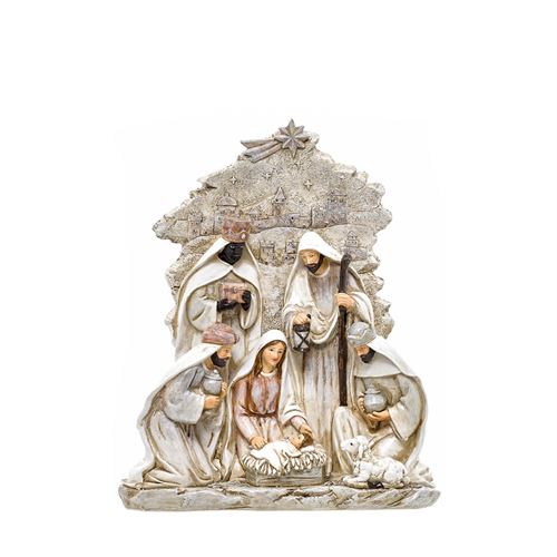 PRESEPIO POLIRESINA 26CM