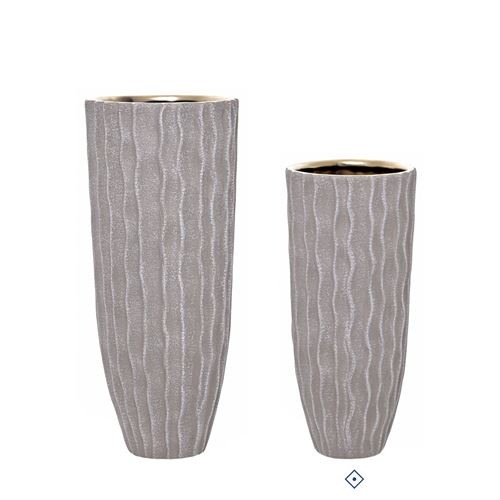 28488 JARRA CERAMICA GOLDEN NATURE