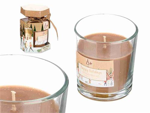93591 VELA NATAL BISCOITO GENGIBRE