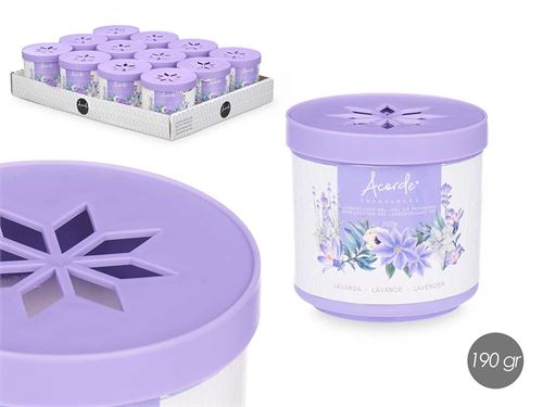 71206 AMBIENTADOR BOLA GEL 190GR LAVANDA