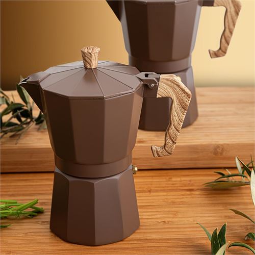 CAFETEIRA ALUMINIO FUNDIDO 6 DOSES