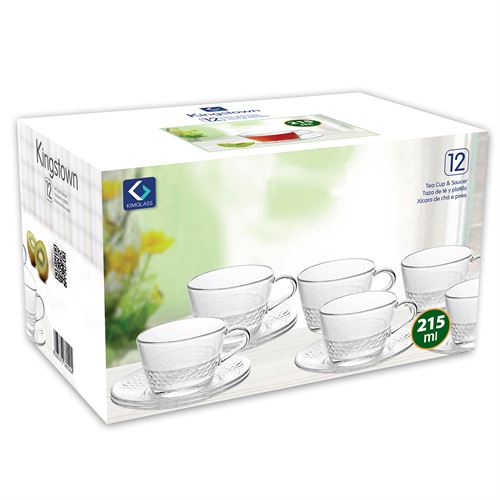 500182 CHAVENAS VIDRO CS886/12-2GB 215ML CJ.6