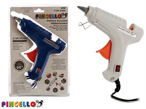 PISTOLA SILICONE TERMOFUSIVEL 15X5.5X25.5CM