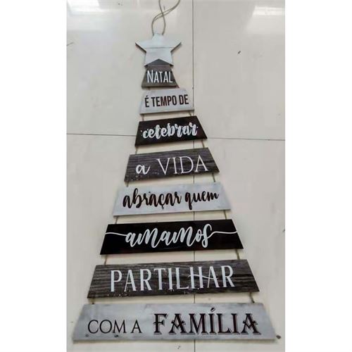 PLACA PAREDE MDF NATAL 57X89