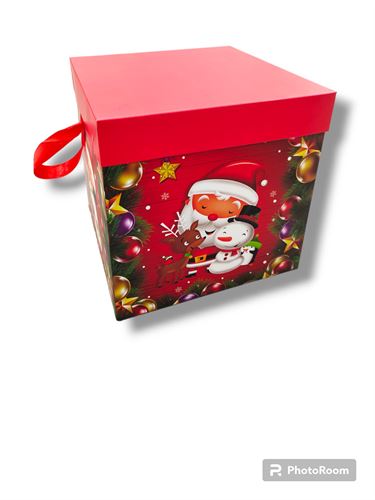 85921 CAIXA CARTAO NATAL VERMELHO