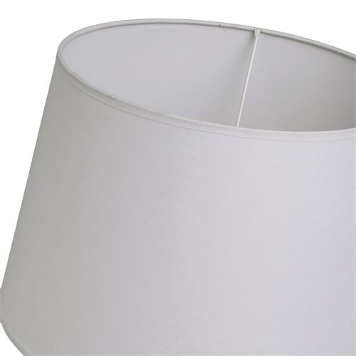 807877 ABATJOUR POLIESTER CINZA 35X29X24