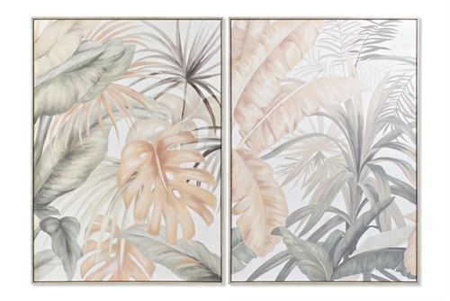CU-193070 QUADRO PS TECIDO TECIDO TELA 100X4X140 FOLHAS 2MOD