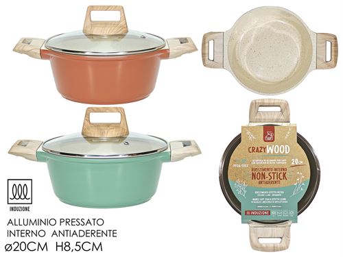 572208 CAÇAROLA 20CM CRAZY WOOD