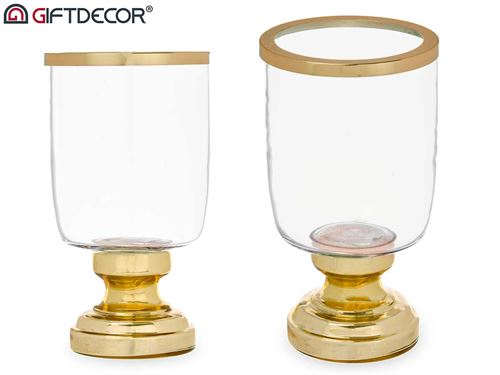 91344 CASTIÇAL MEDIO DOURADO