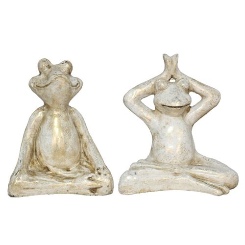 182728 FIGURA RANA YOGA 25 CM 2 STD