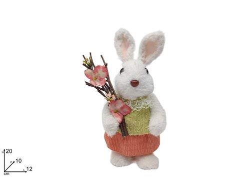 30228 COELHO PASCOA DECORATIVO 20CM