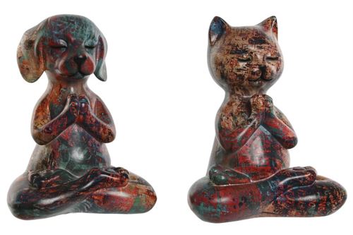 FD-210673 FIGURA RESINA 17X14X22,5 ANIMAL 2 MOD.