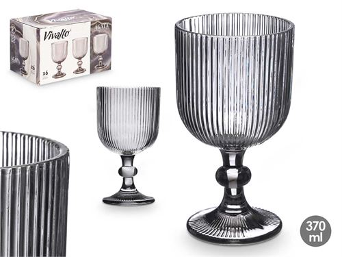 37565 COPO CINZA RISCAS 370ML