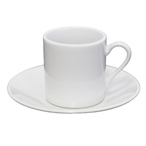 22815 CHAVENA CAFE CERAMICA BRANCA CJ.6