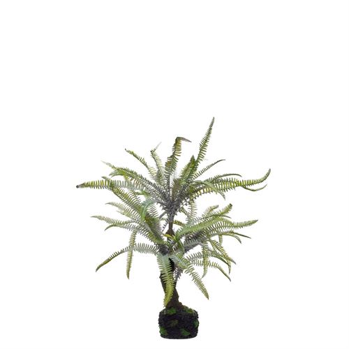 PLANTA FERN IN MUD 63CM CINZA-VERDE