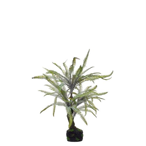 PLANTA FERN IN MUD 63CM CINZA-VERDE