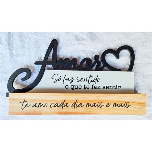 PLACA MESA MDF 24X14CM