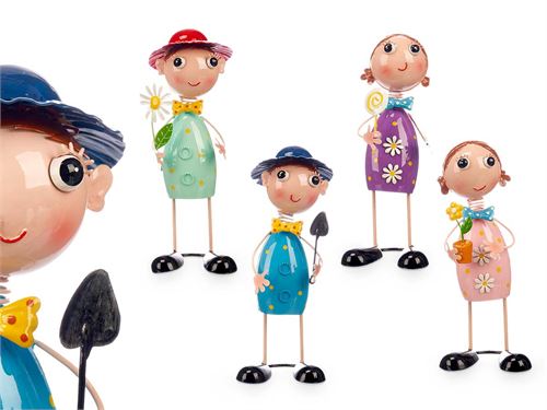19509 FIGURA CRIANÇAS EM FERRO SORT 4