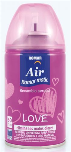 AMBIENTADOR SPRAY RECARGA LOVE 250ML