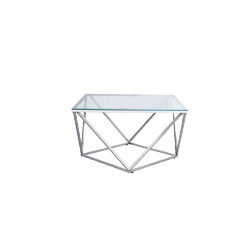 131733028 MESA CENTRO PRATEADA  80x80x45cm