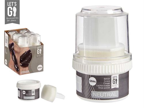 87286 GRAXA PARA CALÇADO COM ESPONJA NEUTRO 50GR