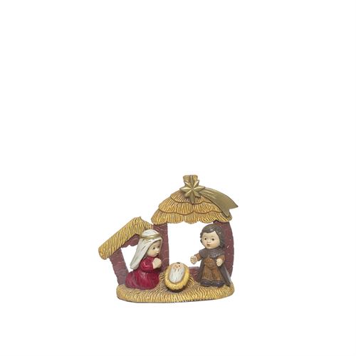 90234 PRESEPIO MINIATURA POLIRESINA C 9,20 L 3,00 A 7,80