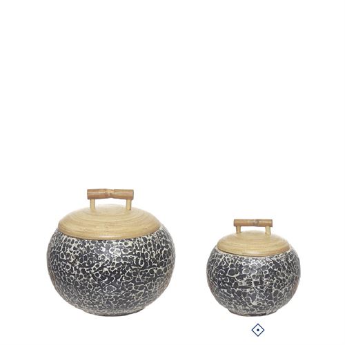 76179 BAMBU - CAIXA 10,5CM  C 11,00 L 11,00 A 10,50