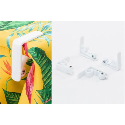 P092787857 CJ. 4 PINÇAS G-38 WHITE P/TOALHA 5.8x5.2x1.6cm