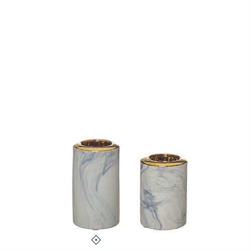 28662 CERÂMICA DECORATIVA - CASTIÇAL C 8,00 L 8,00 A 14,00