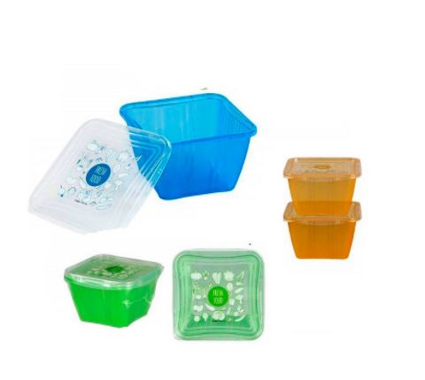 CAIXA PLASTICA P/ALIMENTOS SET2