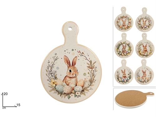 425481 BASE TACHO CERAMICA PASCOA