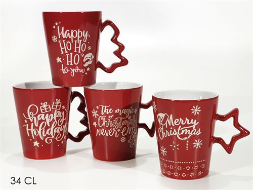 475005 CANECA CERAMICA NATAL 34CL 4SORTIDAS