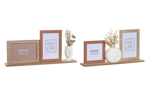 LD-206100 MOLDURA MULTIFOTO MDF RESINA 30X5X19 CARA 2MOD
