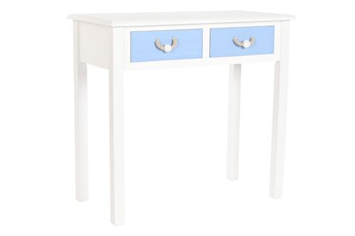 LM-204055 CONSOLA MDF CORDA 80X40X75 AZUL CELESTE