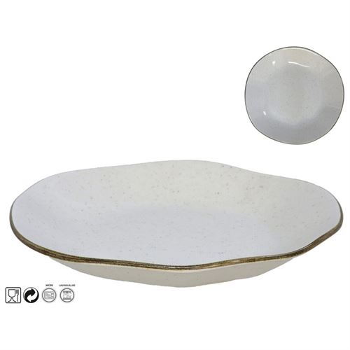 183534 PRATO FUNDO 22,5CM - MARESIA