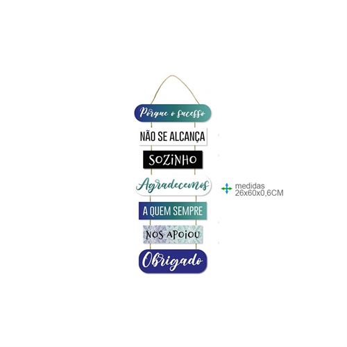 BD-75962 PLACA PAREDE MDF 26X60X0,60CM