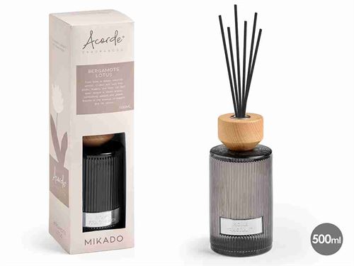 11999 DIFUSOR MIKADO BERGAMOTS LOTUS 500ML
